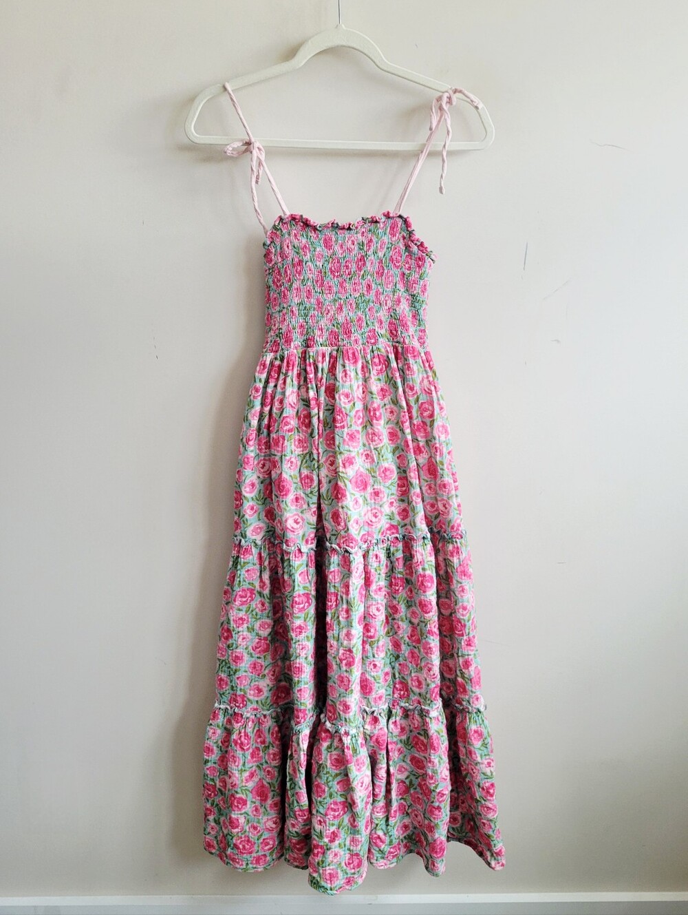 Sweethoney Floral Tiered Maxi Dress‎